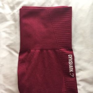 Gymshark High Waisted Seemless Leggings in Beet